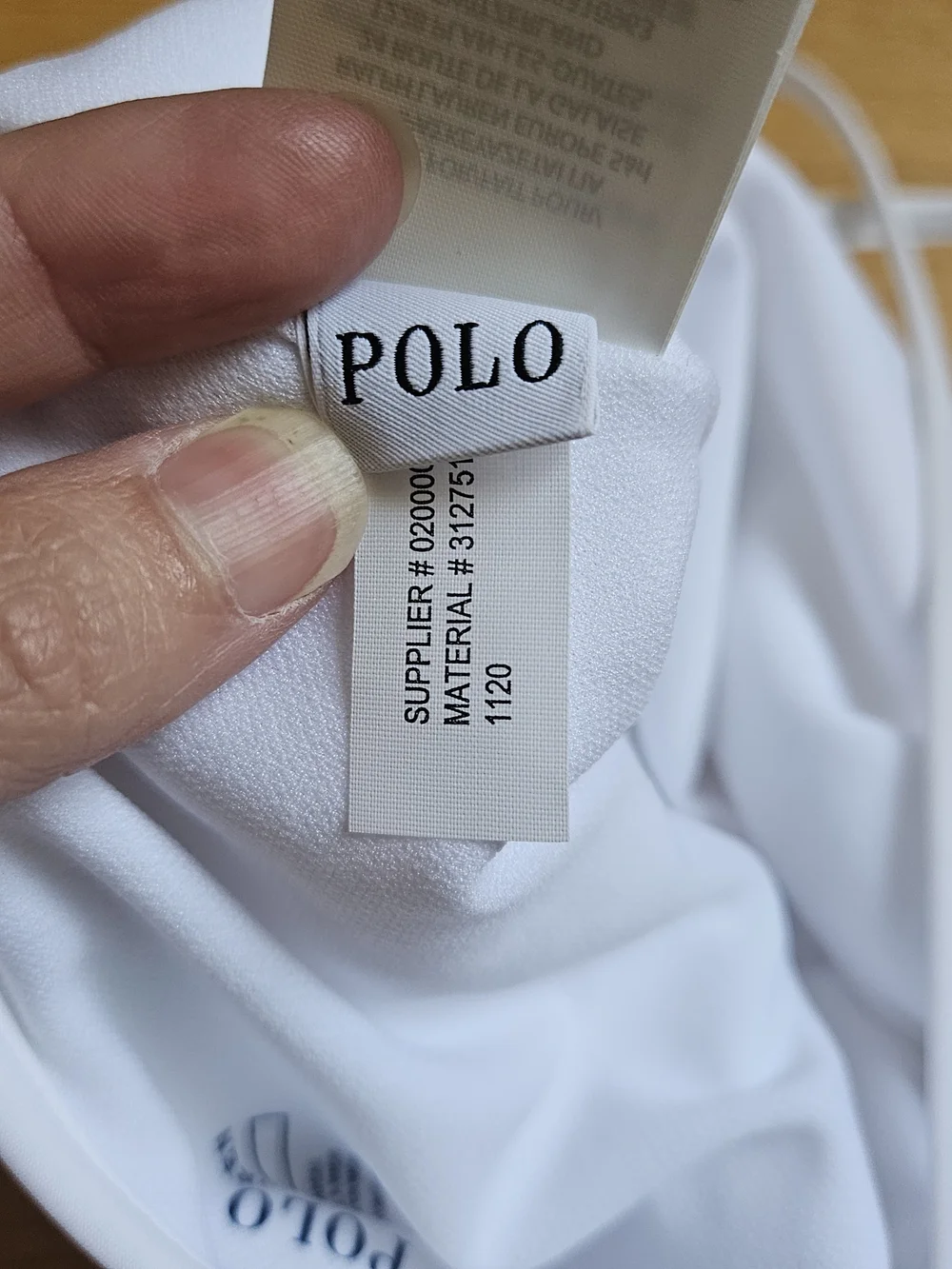 Polo Ralph Lauren White Girls' Logo Peplum One-Piece Swimsuit - US 6